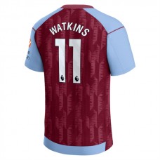 Aston Villa FC Watkins 11 Kotipelipaita 2023-24 Jalkapallo Pelipaidat Peliasut