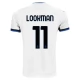 Atalanta BC Lookman 11 Vieraspelipaita 2024-25 Jalkapallo Pelipaidat Peliasut