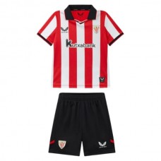 Athletic Bilbao Lasten Kotipelipaita 2025-26 Jalkapallo Pelipaidat Peliasut
