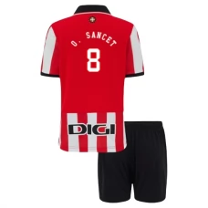 Athletic Bilbao O.Sancet 8 Lasten Kotipelipaita 2025-26 Jalkapallo Pelipaidat Peliasut