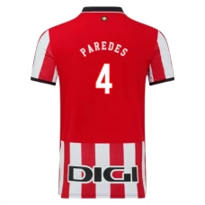 Athletic Bilbao Paredes 4 Kotipelipaita 2025-26 Jalkapallo Pelipaidat Peliasut