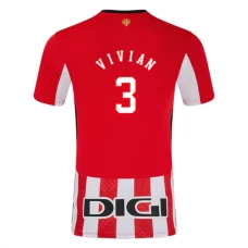 Athletic Bilbao Vivian 3 Kotipelipaita 2024-25 Jalkapallo Pelipaidat Peliasut