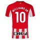 Athletic Bilbao Williams JR 10 Kotipelipaita 2024-25 Jalkapallo Pelipaidat Peliasut