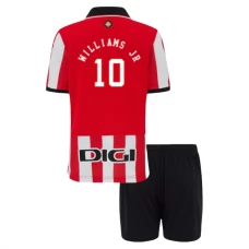 Athletic Bilbao Williams JR 10 Lasten Kotipelipaita 2025-26 Jalkapallo Pelipaidat Peliasut