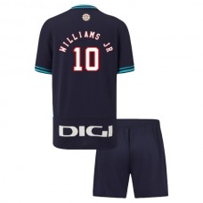 Athletic Bilbao Williams JR 10 Lasten Vieraspelipaita 2025-26 Jalkapallo Pelipaidat Peliasut