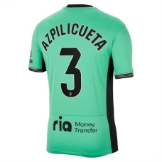 Atlético Madrid Azpilicueta 3 Kolmas Pelipaita 2023-24 Jalkapallo Pelipaidat Peliasut