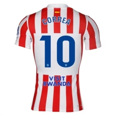 Atlético Madrid Correa 10 Kotipelipaita 2025-26 Jalkapallo Pelipaidat Peliasut