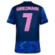 Atlético Madrid Griezmann 7 Kolmas Pelipaita 2024-25 Jalkapallo Pelipaidat Peliasut