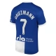 Atlético Madrid Griezmann 7 Vieraspelipaita 2023-24 Jalkapallo Pelipaidat Peliasut
