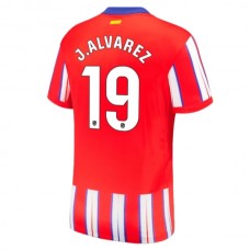 Atlético Madrid J.Alvarez 19 Kotipelipaita 2024-25 Jalkapallo Pelipaidat Peliasut