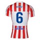 Atlético Madrid Koke 6 Kotipelipaita 2025-26 Jalkapallo Pelipaidat Peliasut