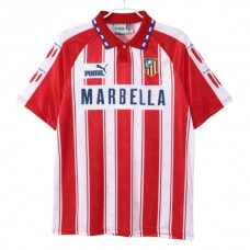 Atlético Madrid Kotipelipaita Retro 1994-95 Jalkapallo Pelipaidat Peliasut