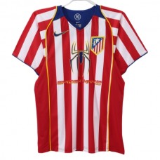 Atlético Madrid Kotipelipaita Retro 2004-05 Jalkapallo Pelipaidat Peliasut