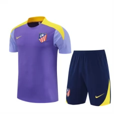Atlético Madrid Lasten Treenipaita Suits 2025-26 - Shorts Violetti