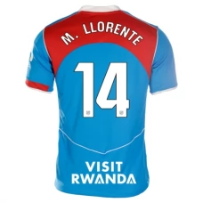 Atlético Madrid M.Llorente 14 Kolmas Pelipaita 2025-26 Jalkapallo Pelipaidat Peliasut