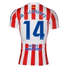 Atlético Madrid M.Llorente 14 Kotipelipaita 2025-26 Jalkapallo Pelipaidat Peliasut