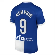 Atlético Madrid Memphis 9 Vieraspelipaita 2023-24 Jalkapallo Pelipaidat Peliasut
