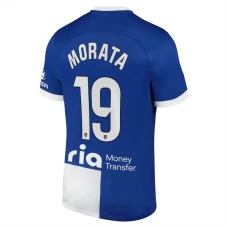 Atlético Madrid Morata 19 Vieraspelipaita 2023-24 Jalkapallo Pelipaidat Peliasut