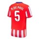 Atlético Madrid R.De Paul 5 Kotipelipaita 2024-25 Jalkapallo Pelipaidat Peliasut
