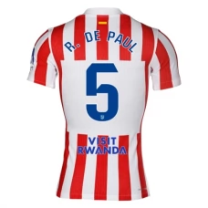 Atlético Madrid R.De Paul 5 Kotipelipaita 2025-26 Jalkapallo Pelipaidat Peliasut