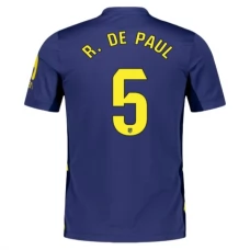 Atlético Madrid R.De Paul 5 Vieraspelipaita 2025-26 Jalkapallo Pelipaidat Peliasut