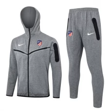 Atlético Madrid Treenitakki Suits 2024-25 - Huppari Harmaa
