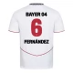 Bayer 04 Leverkusen Fernández 6 Kolmospaita 2026-27 Pelipaita