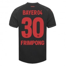Bayer 04 Leverkusen Frimpong 30 Kotipelipaita 2023-24 Jalkapallo Pelipaidat Peliasut