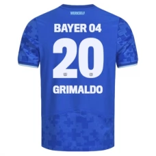 Bayer 04 Leverkusen Grimaldo 20 Kolmas Pelipaita 2025-26 Jalkapallo Pelipaidat Peliasut