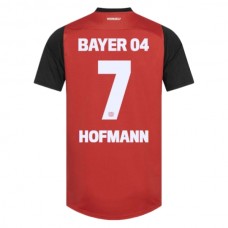 Bayer 04 Leverkusen Hofmann 7 Kotipelipaita 2024-25 Jalkapallo Pelipaidat Peliasut