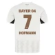 Bayer 04 Leverkusen Hofmann 7 Vieraspelipaita 2024-25 Jalkapallo Pelipaidat Peliasut
