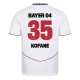 Bayer 04 Leverkusen Kofane 35 Kolmospaita 2026-27 Pelipaita