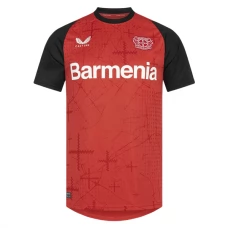 Bayer 04 Leverkusen Kotipelipaita 2024-25 Jalkapallo Pelipaidat Peliasut