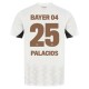 Bayer 04 Leverkusen Palacios 25 Vieraspelipaita 2024-25 Jalkapallo Pelipaidat Peliasut