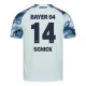 Bayer 04 Leverkusen Schick 14 Vieraspaita 2026-27 Pelipaita