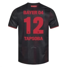 Bayer 04 Leverkusen Tapsoba 12 Kotipelipaita 2025-26 Jalkapallo Pelipaidat Peliasut