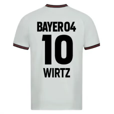 Bayer 04 Leverkusen Wirtz 10 Vieraspelipaita 2023-24 Jalkapallo Pelipaidat Peliasut