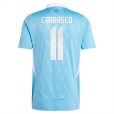 Belgia Carrasco 11 Vieraspelipaita EM 2024 Jalkapallo Pelipaidat Peliasut