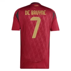 Belgia De Bruyne 7 Kotipelipaita EM 2024 Jalkapallo Pelipaidat Peliasut