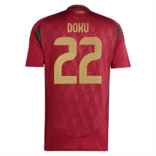 Belgia Doku 22 Kotipelipaita EM 2024 Jalkapallo Pelipaidat Peliasut
