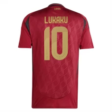 Belgia Lukaku 10 Kotipelipaita EM 2024 Jalkapallo Pelipaidat Peliasut