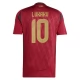 Belgia Lukaku 10 Kotipelipaita EM 2024 Jalkapallo Pelipaidat Peliasut
