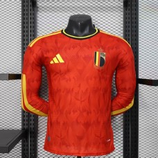 Belgia MM Kotipaita 2026 Pelipaita Long Sleeve