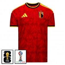 Belgia MM Kotipaita 2026 Pelipaita Merkillä