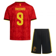 Belgia Trossard 9 MM Kotipaita 2026 Lasten Pelipaita