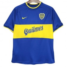 Boca Juniors Kotipelipaita Retro 2000-01 Jalkapallo Pelipaidat Peliasut