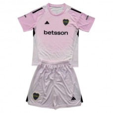 Boca Juniors Maalivahdin Lasten Vieraspelipaita 2025-26 Jalkapallo Pelipaidat Peliasut