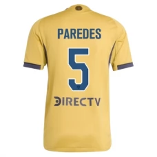 Boca Juniors Paredes 5 Vieraspelipaita 2025-26 Jalkapallo Pelipaidat Peliasut