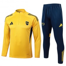 Boca Juniors Verryttelypuku 2025-26 - 1-4 Zip Keltainen