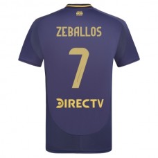 Boca Juniors Zeballos 7 Kolmas Pelipaita 2025-26 Jalkapallo Pelipaidat Peliasut